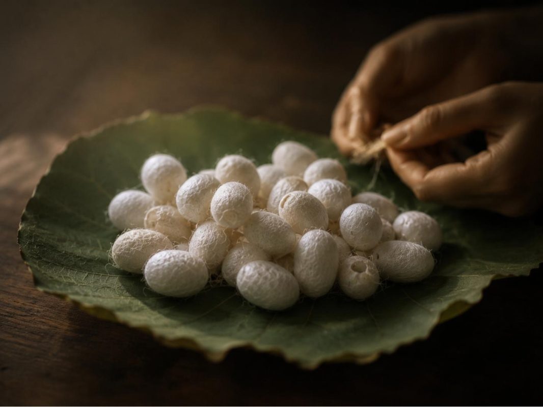 nguoi nghe nhan lay to de lam san pham cho nep lua