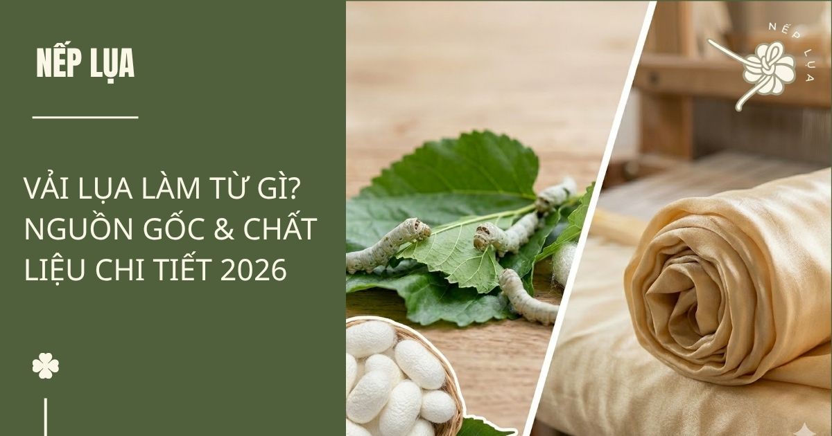 vải lụa làm từ gì giải thích chi tiết từ nguồn gốc đến chất lượng
