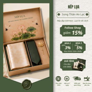 Set Quà Tặng Song Thân An Lạc Nếp Lụa