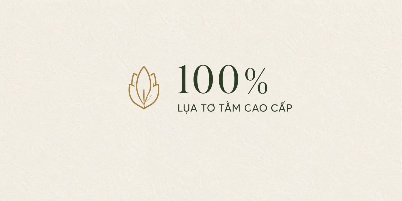 100% lụa tơ tằm